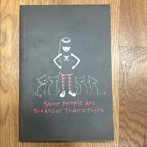 Dolls Kill x Emily the strange collab Black and Red black lined Notebook nwot